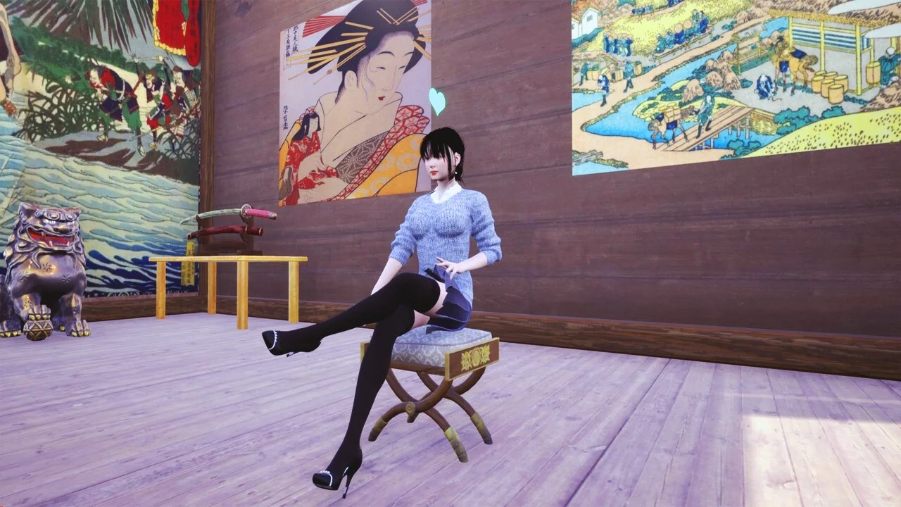 Изображение игры: VR Nyotaimori: Female Body Sushi