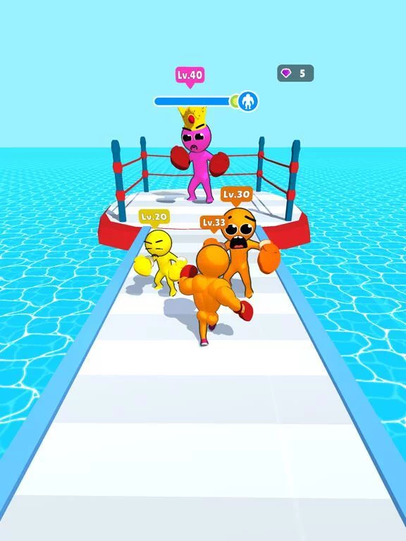 Изображение игры: Level Up Runner