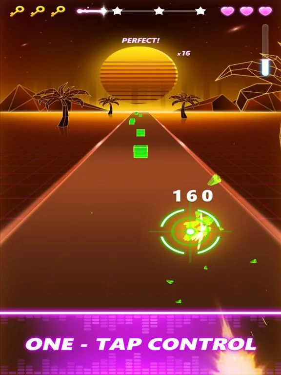 Изображение игры: Beat Fire 3D: EDM Music Game
