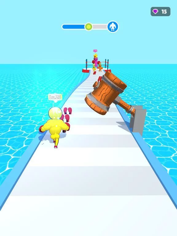 Изображение игры: Level Up Runner