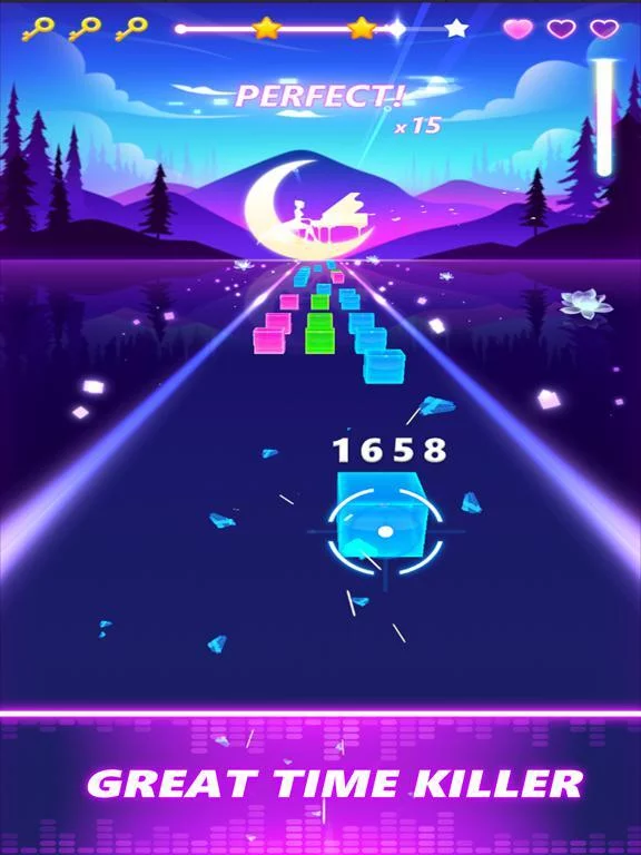 Изображение игры: Beat Fire 3D: EDM Music Game
