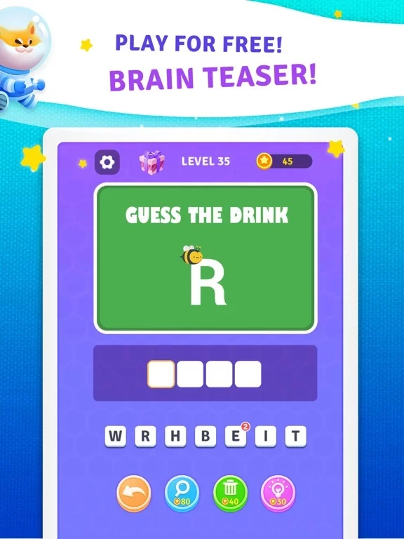 Изображение игры: BrainBoom - Word Brain Games