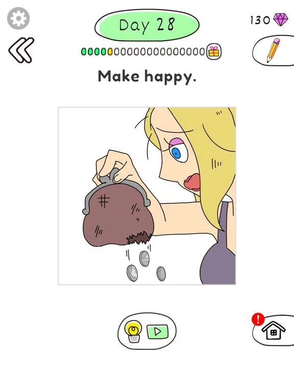 Изображение игры: Draw Happy Rich -Drawing games