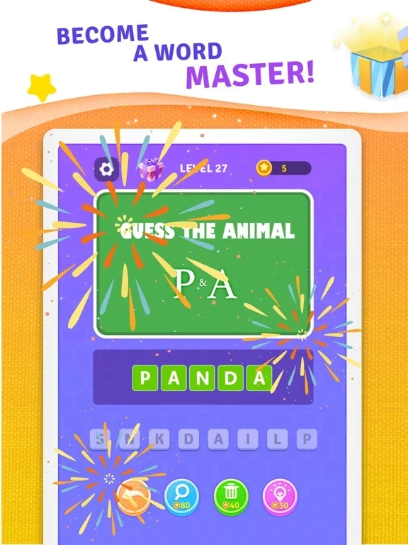 Изображение игры: BrainBoom - Word Brain Games