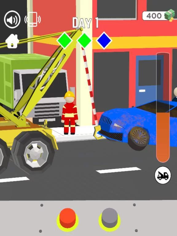 Изображение игры: Evacuator Service 3D