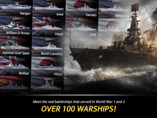 Изображение игры: Warship Fleet Command: WW2