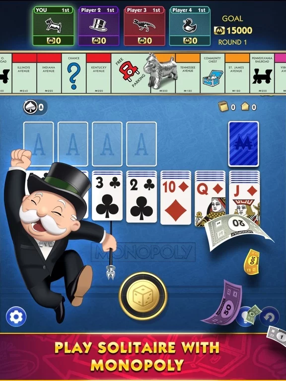 Изображение игры: Monopoly Solitaire: Card Game