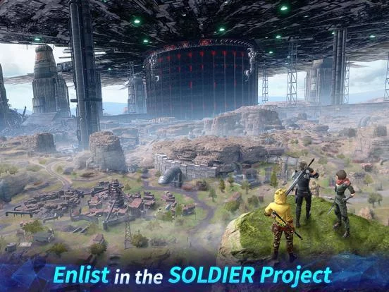 Изображение игры: FFVII THE FIRST SOLDIER