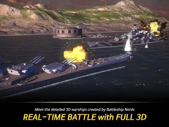 Изображение игры: Warship Fleet Command: WW2