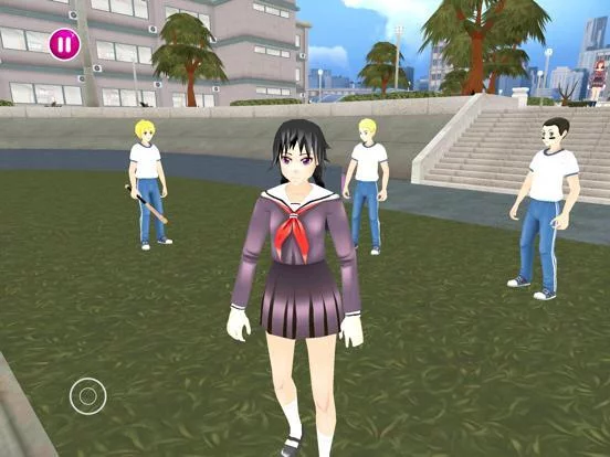 Изображение игры: Yandere School - full story