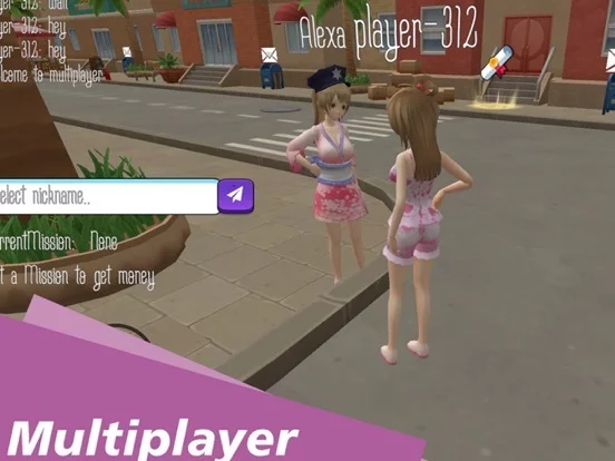 Изображение игры: Waifu Simulator Multiplayer