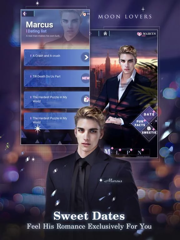 Изображение игры: Moon Lovers: Choice of Love