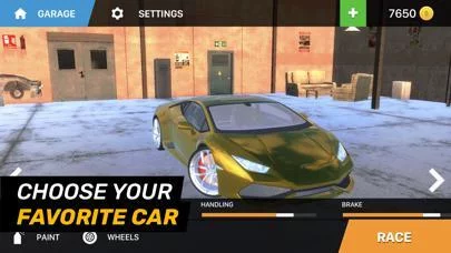 Изображение игры: RACING IN CAR TRAFFIC RACER 21