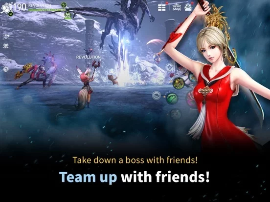 Изображение игры: Blade&Soul Revolution
