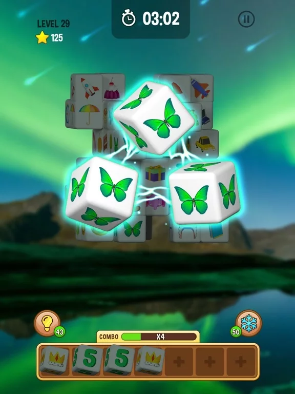 Изображение игры: Cube Match Triple - 3D Puzzle