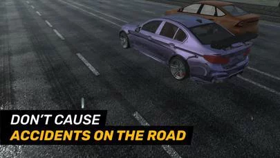 Изображение игры: RACING IN CAR TRAFFIC RACER 21