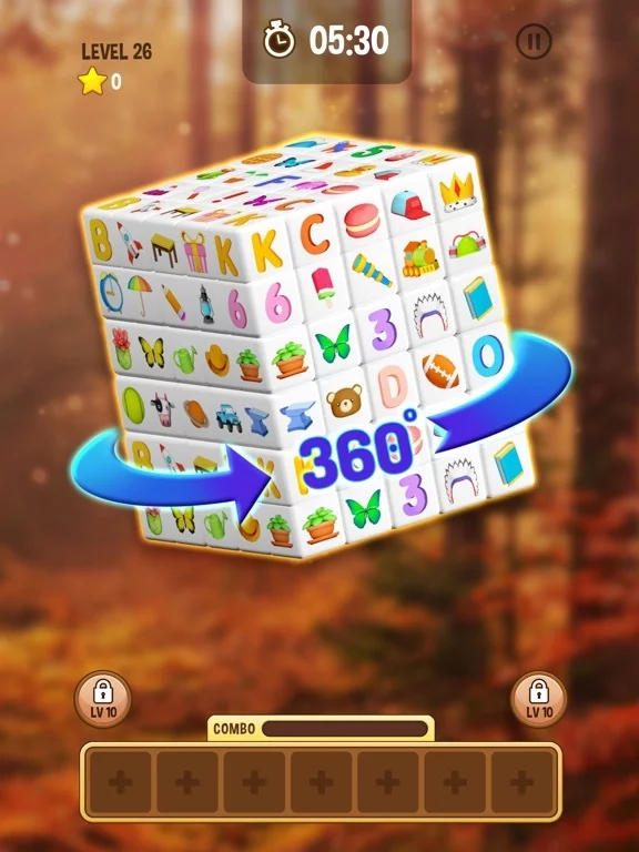 Изображение игры: Cube Match Triple - 3D Puzzle