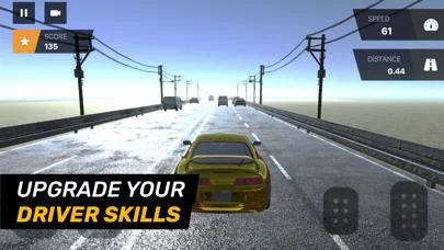 Изображение игры: RACING IN CAR TRAFFIC RACER 21
