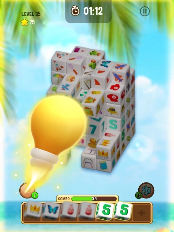 Изображение игры: Cube Match Triple - 3D Puzzle