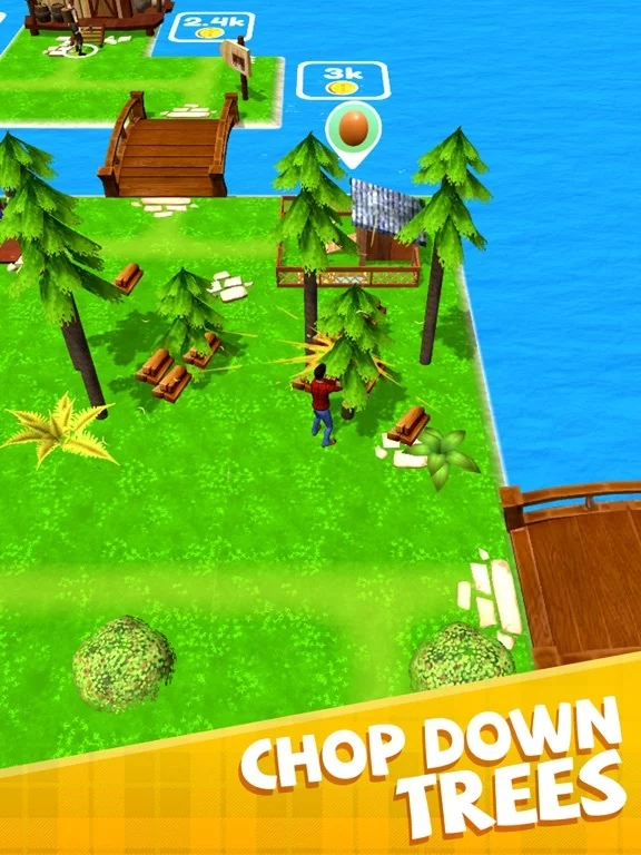 Изображение игры: Tree Craftman 3D