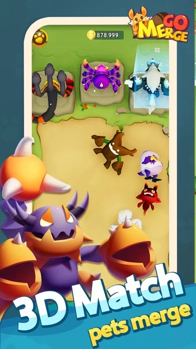 Изображение игры: Merge Go - Idle RPG & Monsters