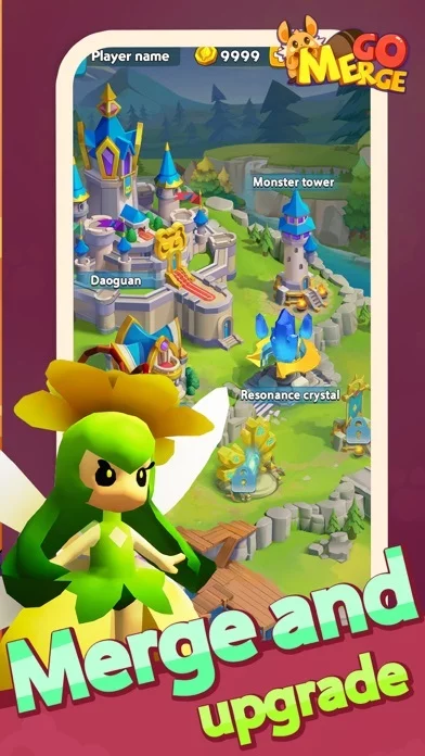 Изображение игры: Merge Go - Idle RPG & Monsters