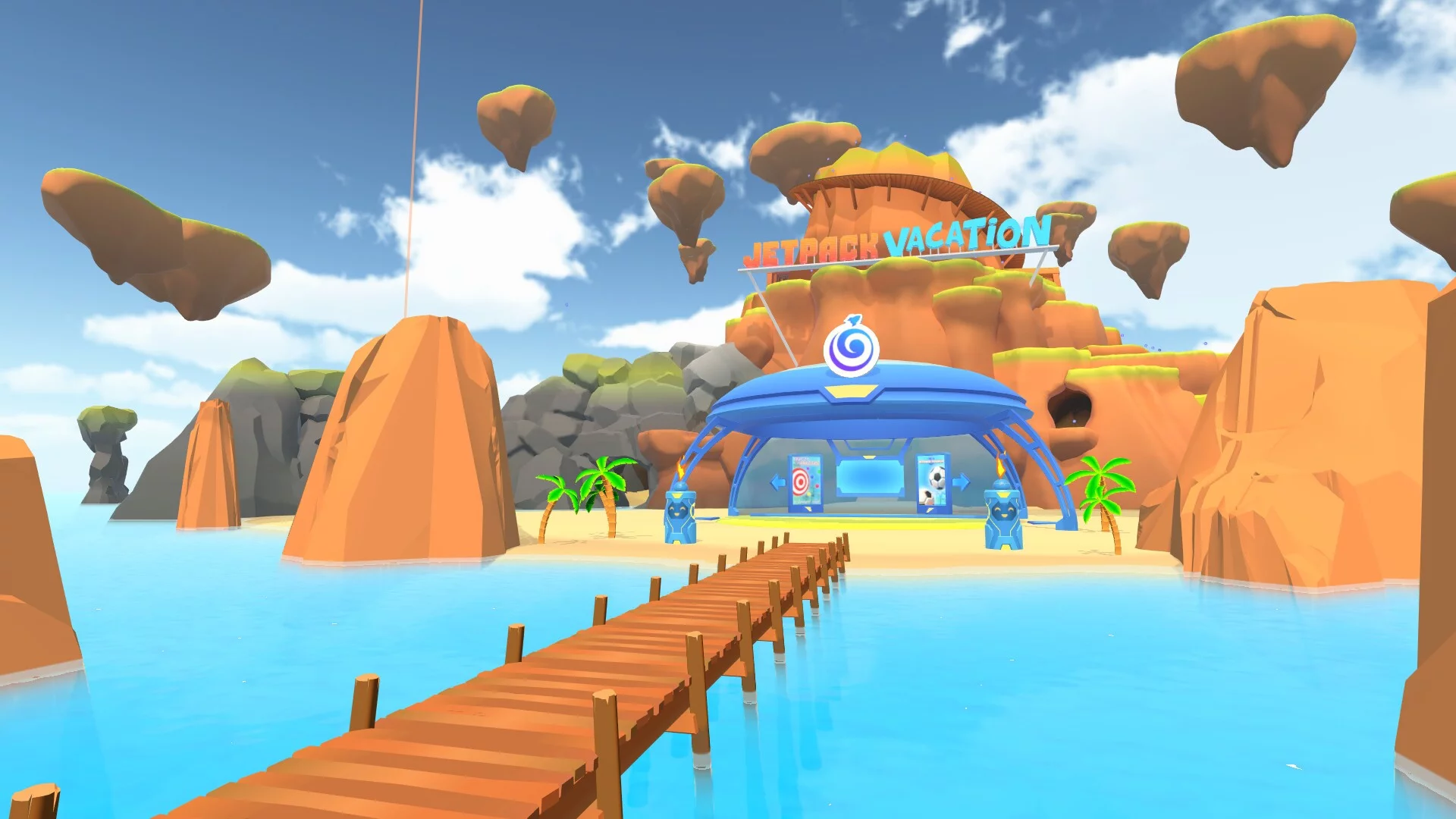Изображение игры: Jetpack Vacation