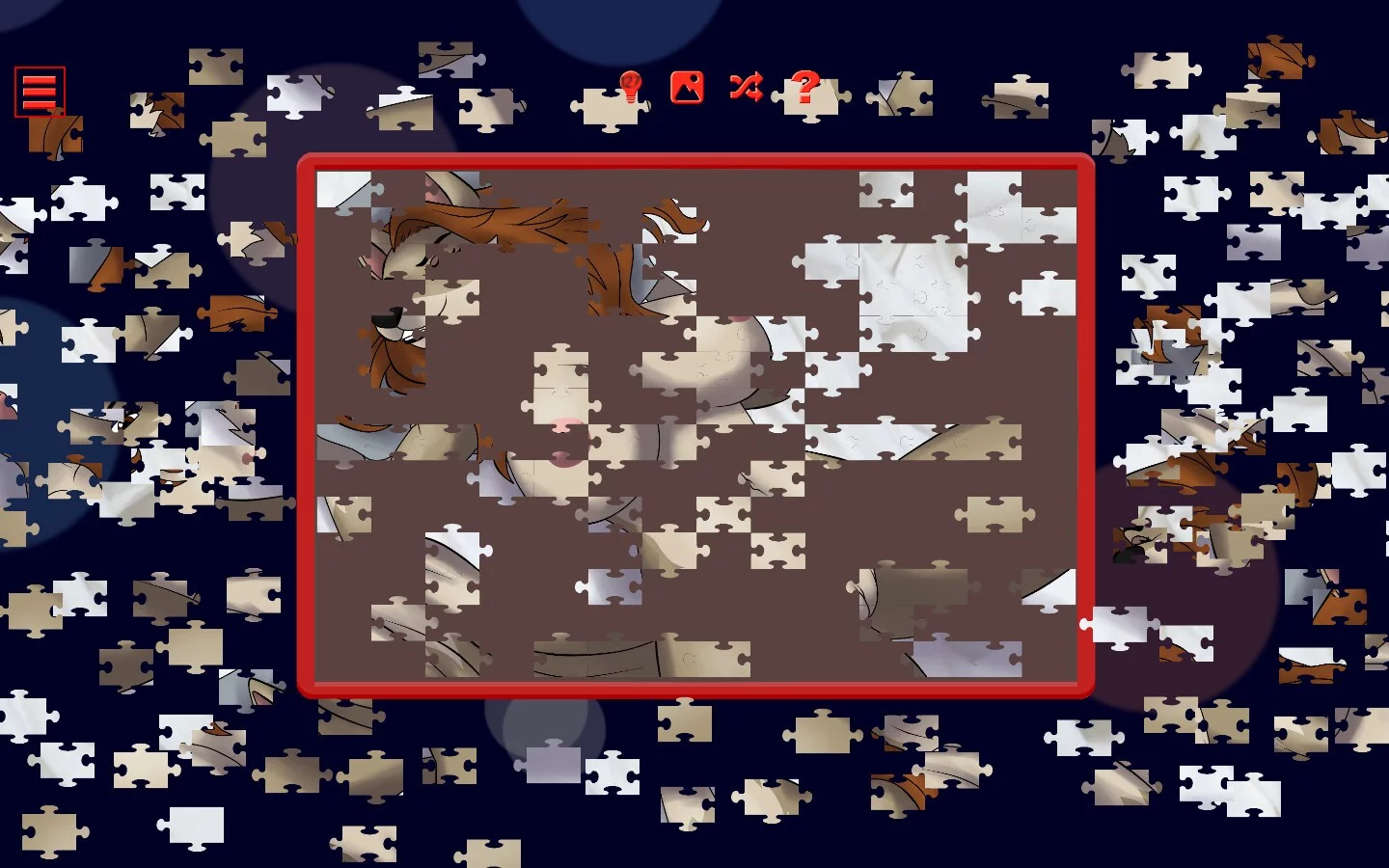 Изображение игры: Furry Hentai Jigsaw