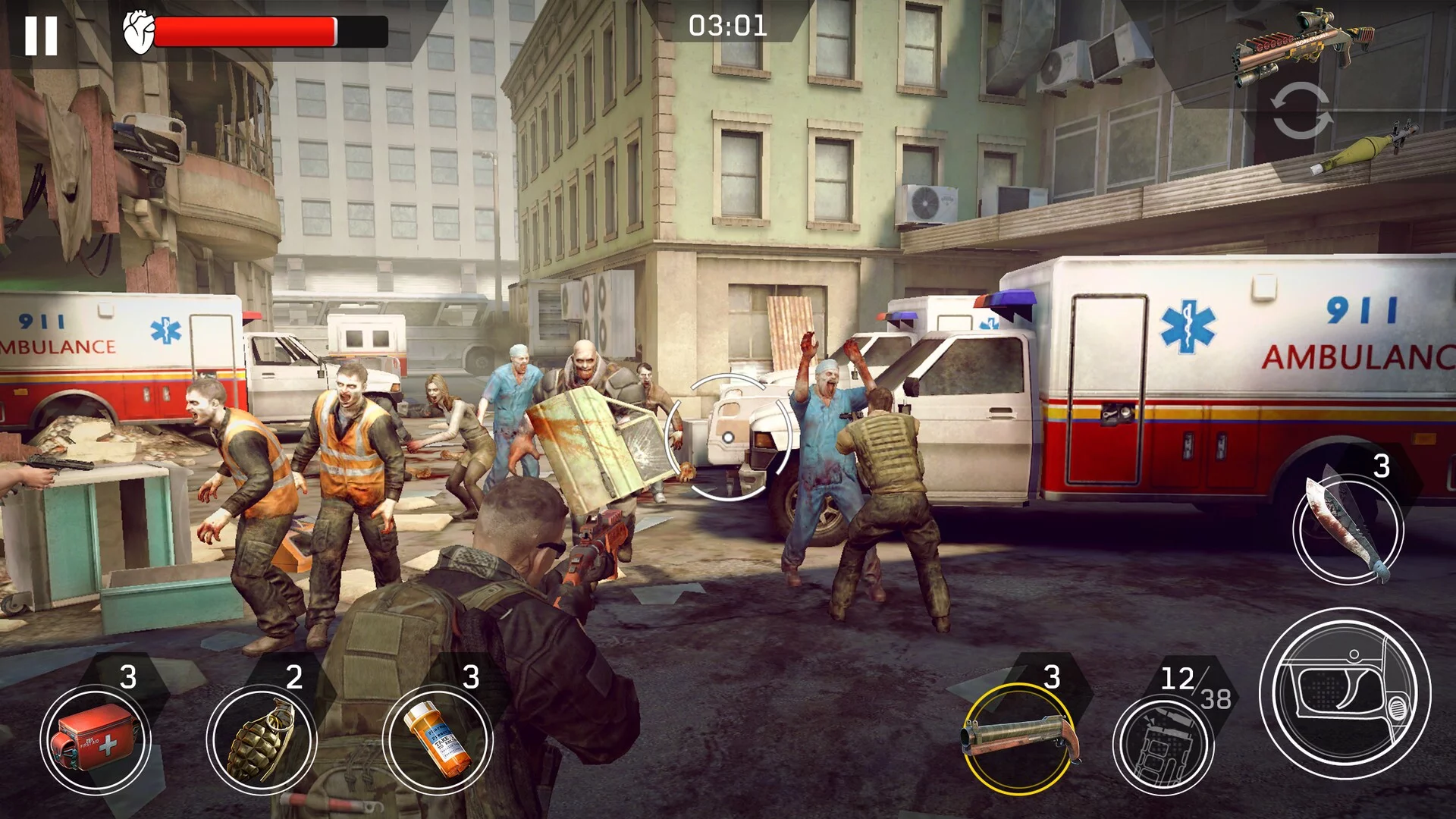 Изображение игры: Left to Survive: Shooter PVP