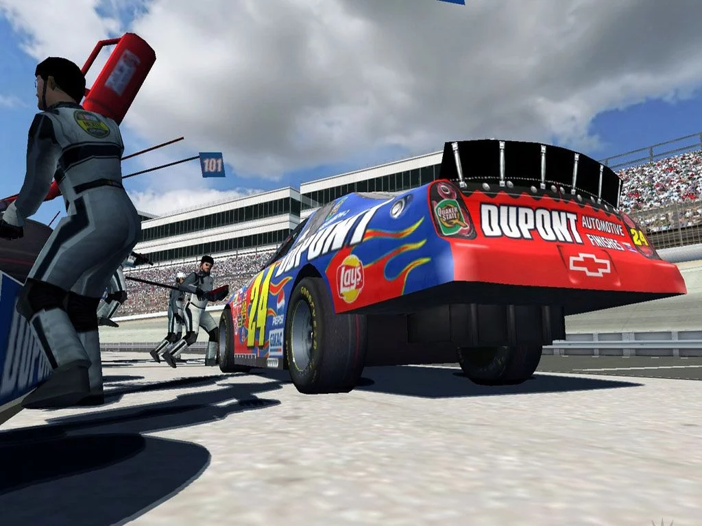 Изображение игры: NASCAR SimRacing