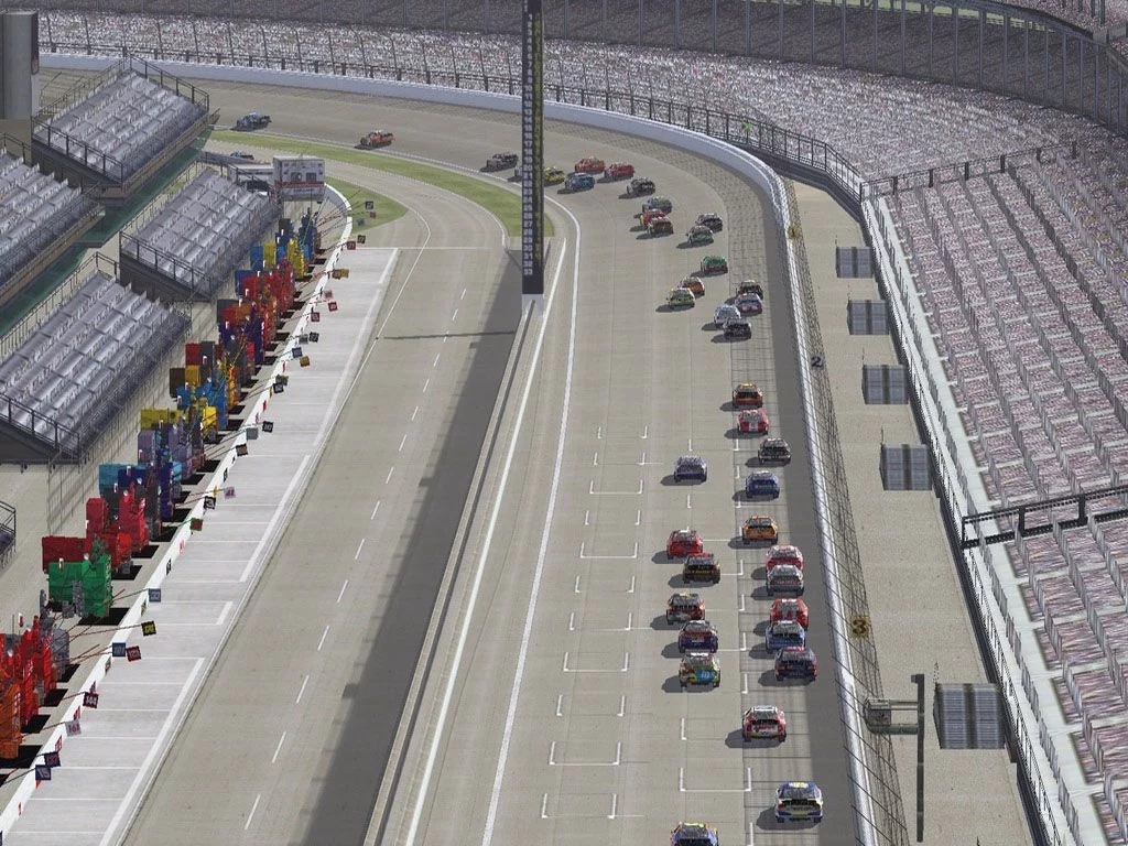 Изображение игры: NASCAR SimRacing