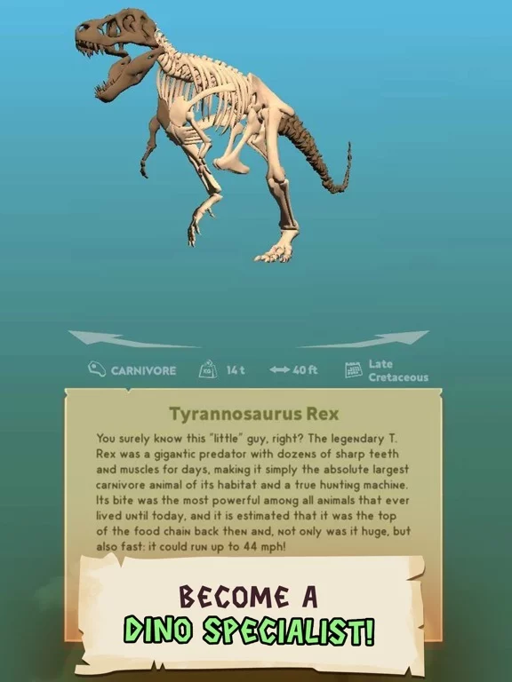 Изображение игры: Dino Quest 2: 3D Dinosaur Game