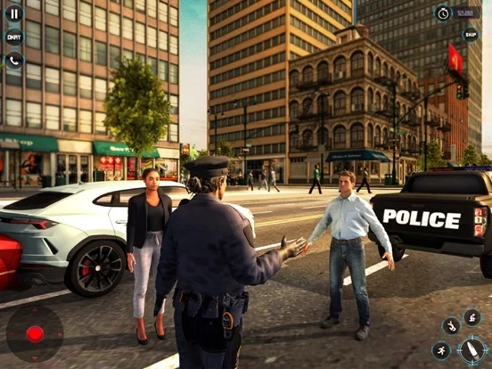 Изображение игры: Grand Police Cop Sim 2021