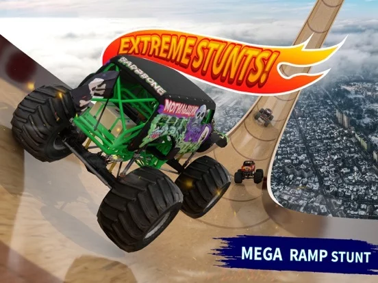 Изображение игры: Monster Truck Xtreme Stunt MTD