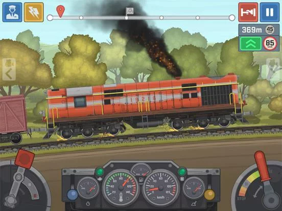 Изображение игры: Train Simulator: Railroad Game