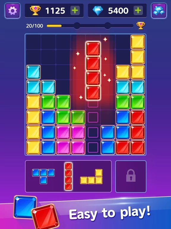 Изображение игры: Bling block
