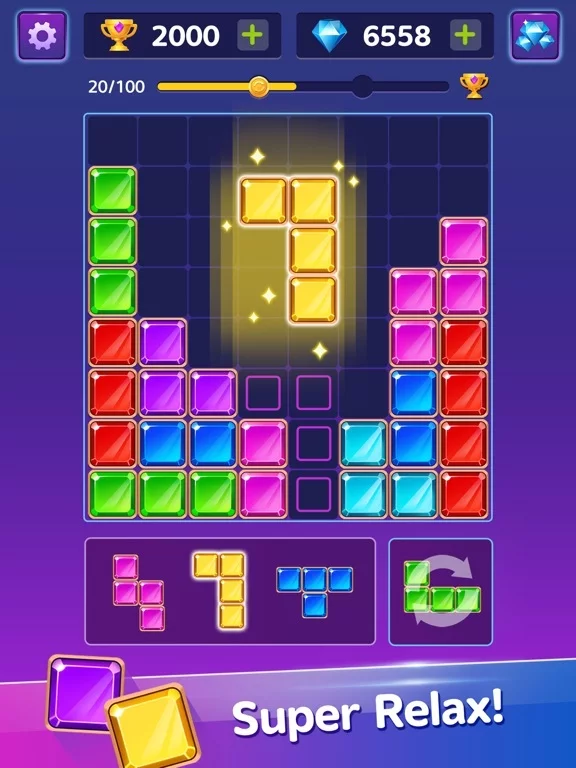 Изображение игры: Bling block