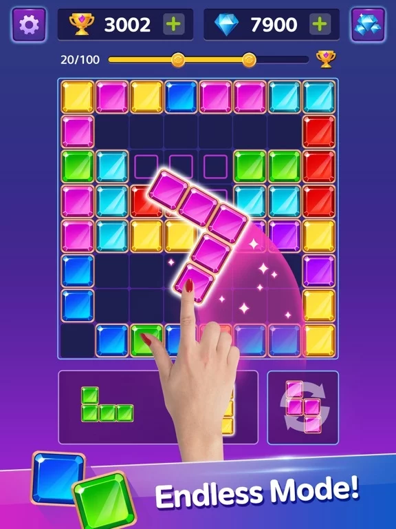 Изображение игры: Bling block
