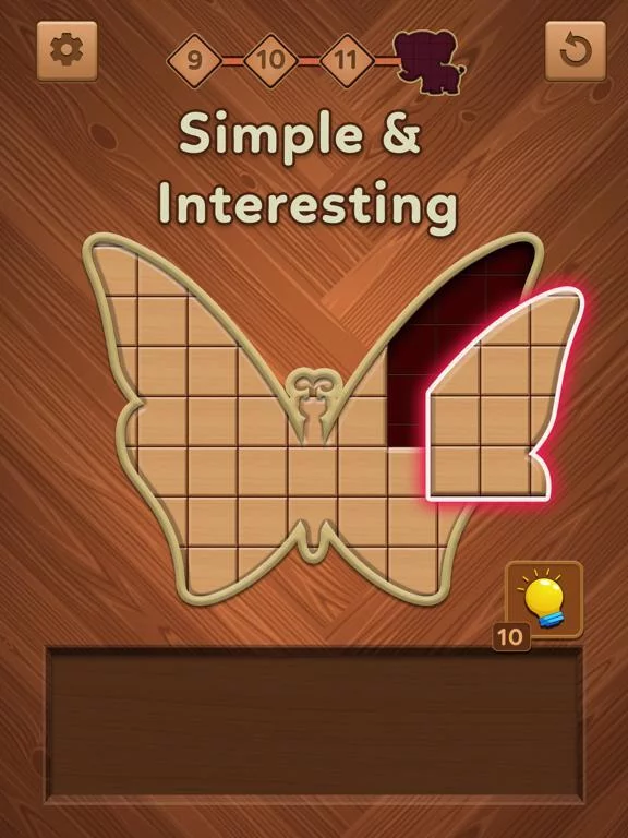 Изображение игры: Jigsaw Wood Block