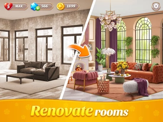 Изображение игры: Space Decor:Villa