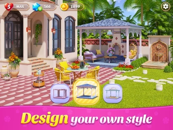 Изображение игры: Space Decor:Villa