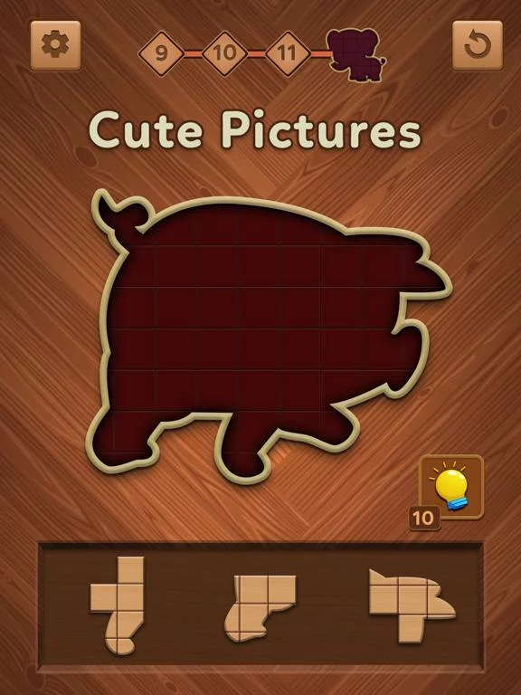 Изображение игры: Jigsaw Wood Block