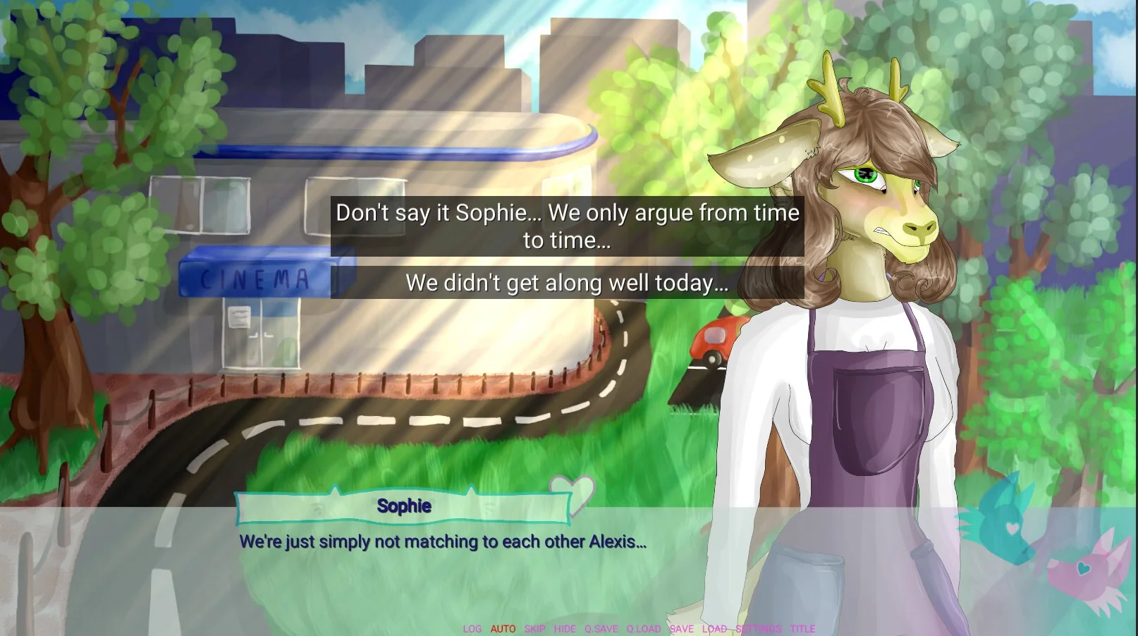 Изображение игры: Furry Finder - Dating Visual Novel