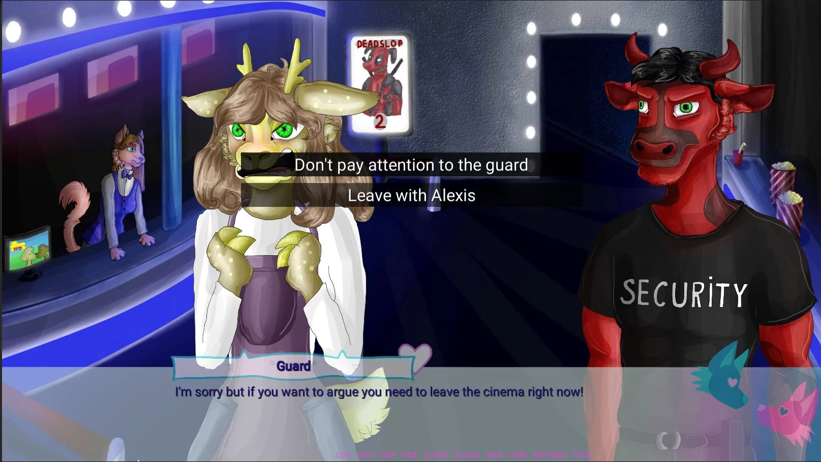 Изображение игры: Furry Finder - Dating Visual Novel