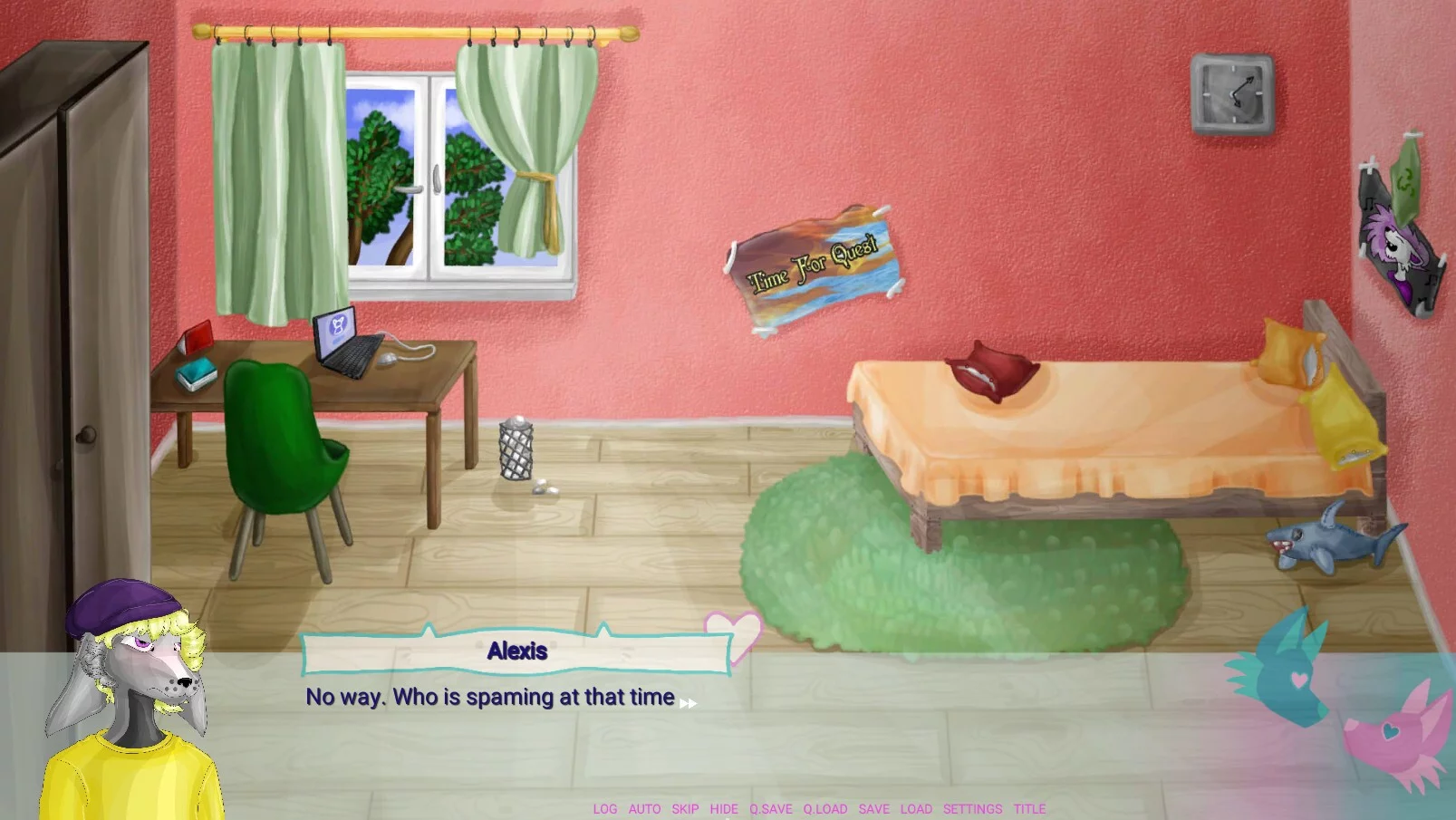 Изображение игры: Furry Finder - Dating Visual Novel