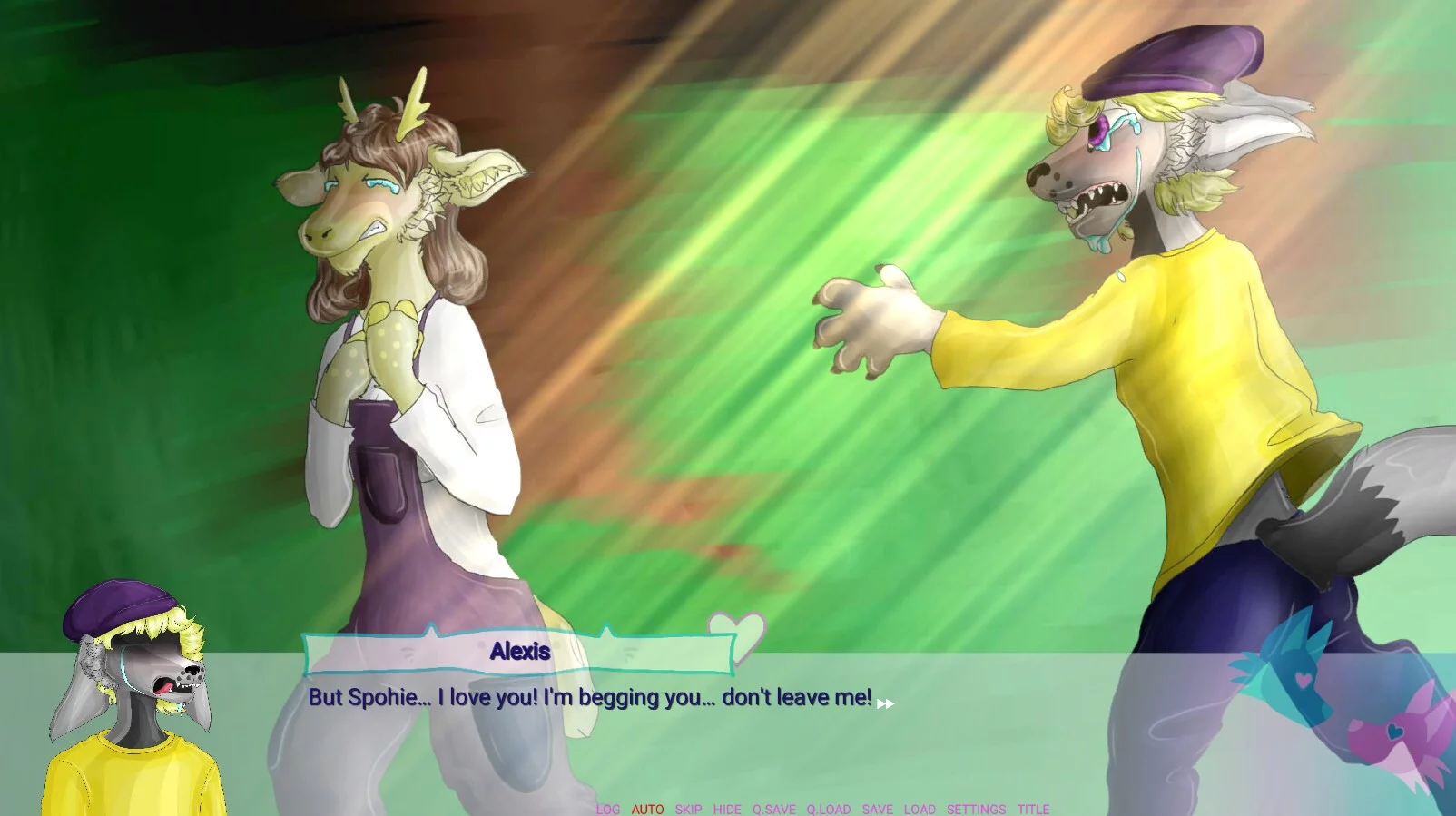 Изображение игры: Furry Finder - Dating Visual Novel