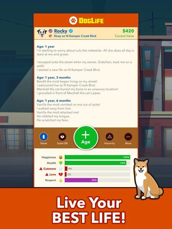 Изображение игры: DogLife: BitLife Dogs