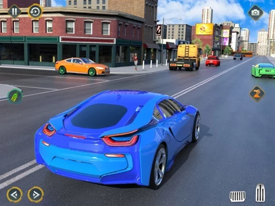 Изображение игры: Car Driving: Traffic Simulator