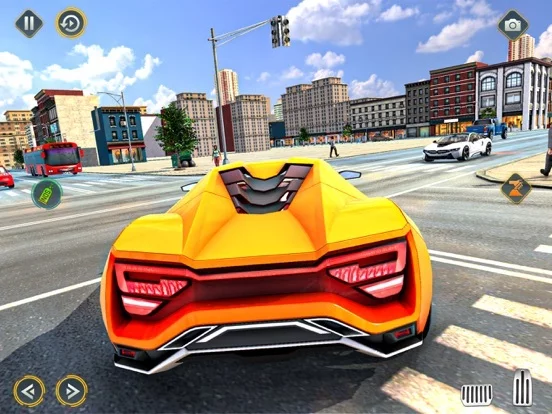 Изображение игры: Car Driving: Traffic Simulator