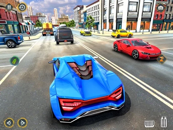 Изображение игры: Car Driving: Traffic Simulator